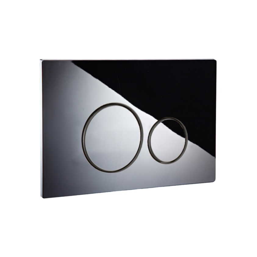 Product Cut out image of the Abacus Iso 2 Chrome Flush Plate